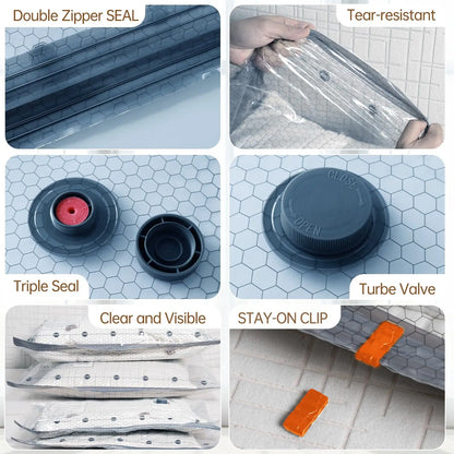 TRYVIREL Vacuum Compression Travel Bags