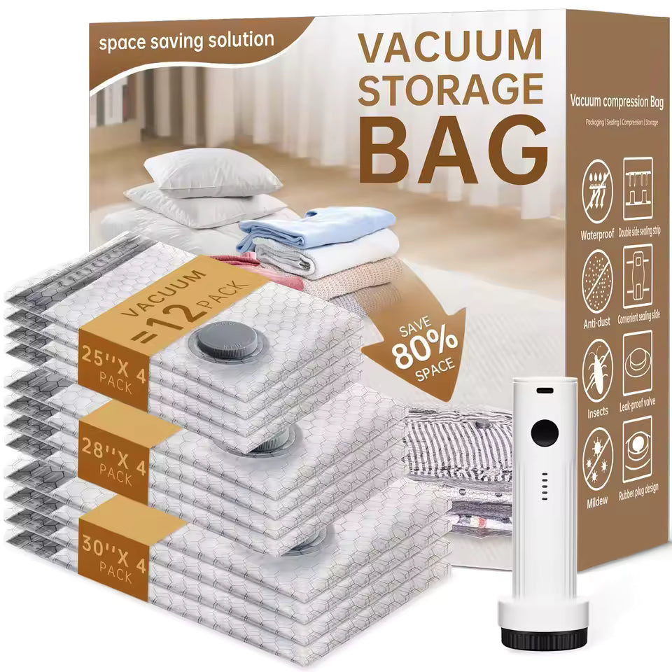 TRYVIREL Vacuum Compression Travel Bags